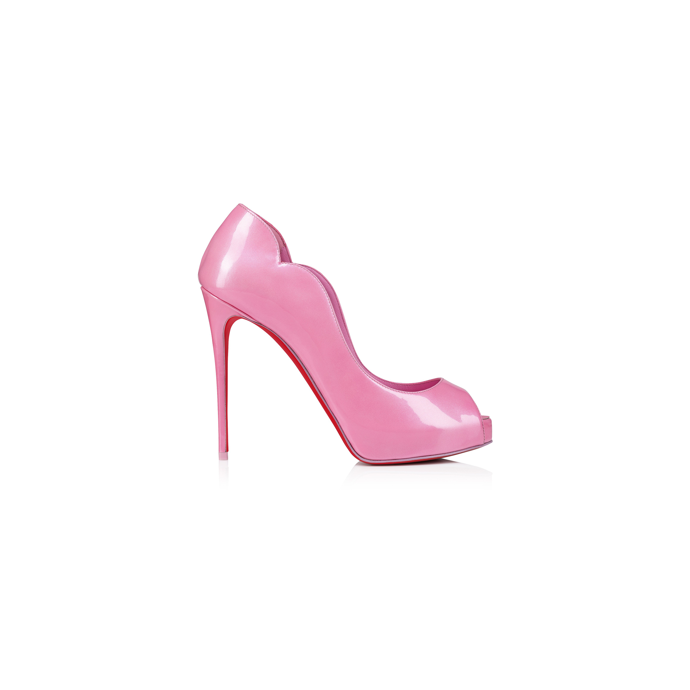 Ch**an louboutin hot chick alta 120 mm pumps-iridescent patent leather-baby b-women 3240459p989